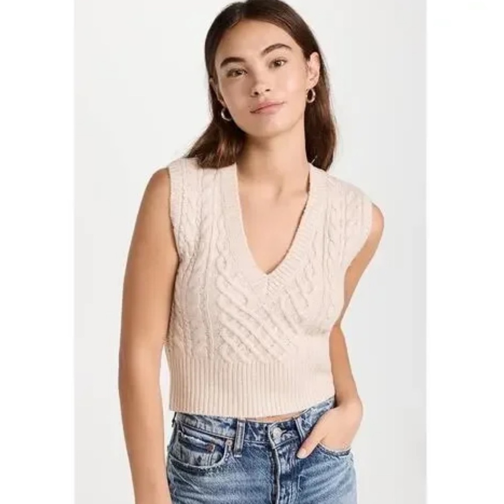 Rag & Bone Elizabeth Cable Vest
